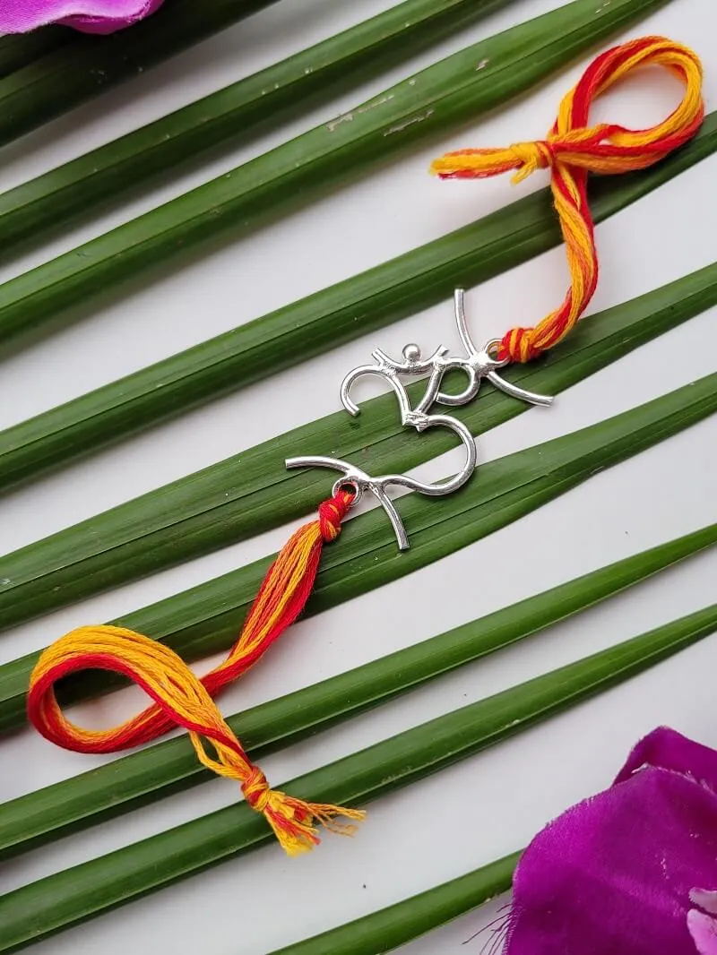 Eternal sisterhood - Silver Rakhi