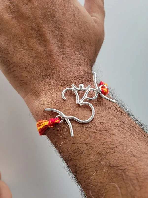 Eternal sisterhood - Silver Rakhi