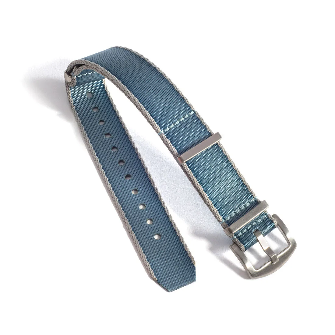 Everest Turquoise Blue Nylon Watch Band