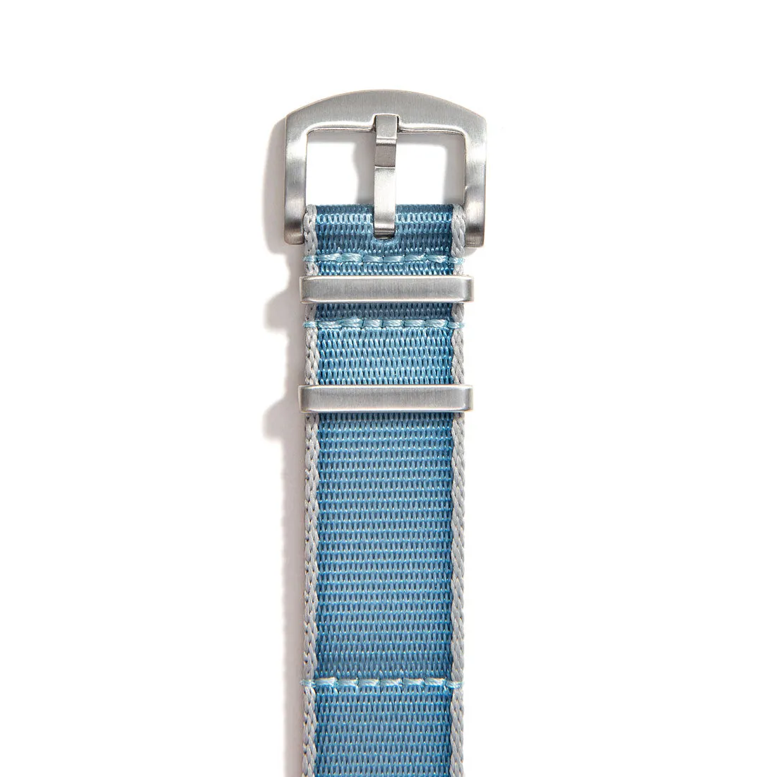 Everest Turquoise Blue Nylon Watch Band