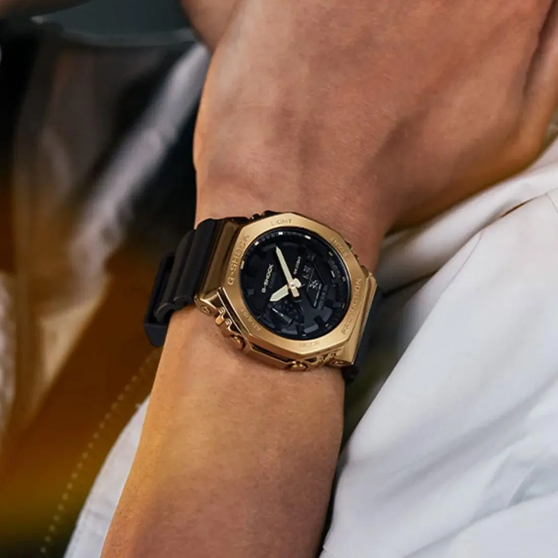 G-Shock Metal Clad Black Gold GM-2100G-1A9