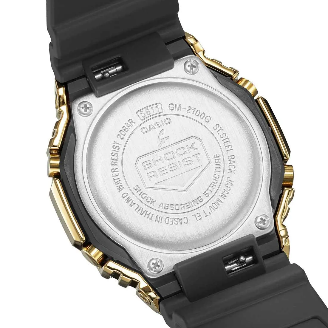 G-Shock Metal Clad Black Gold GM-2100G-1A9