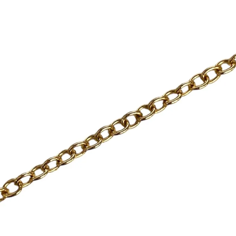 Gold Cable Chain Bracelet
