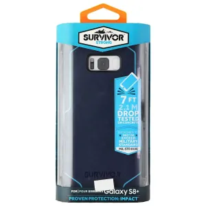Griffin Survivor Strong Series Case for Samsung Galaxy S8  - Navy/Coral Blue