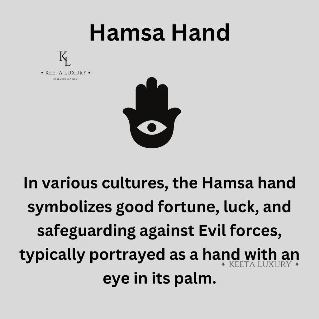 Hamsa Harmony - Lapis Lazuli Bracelets
