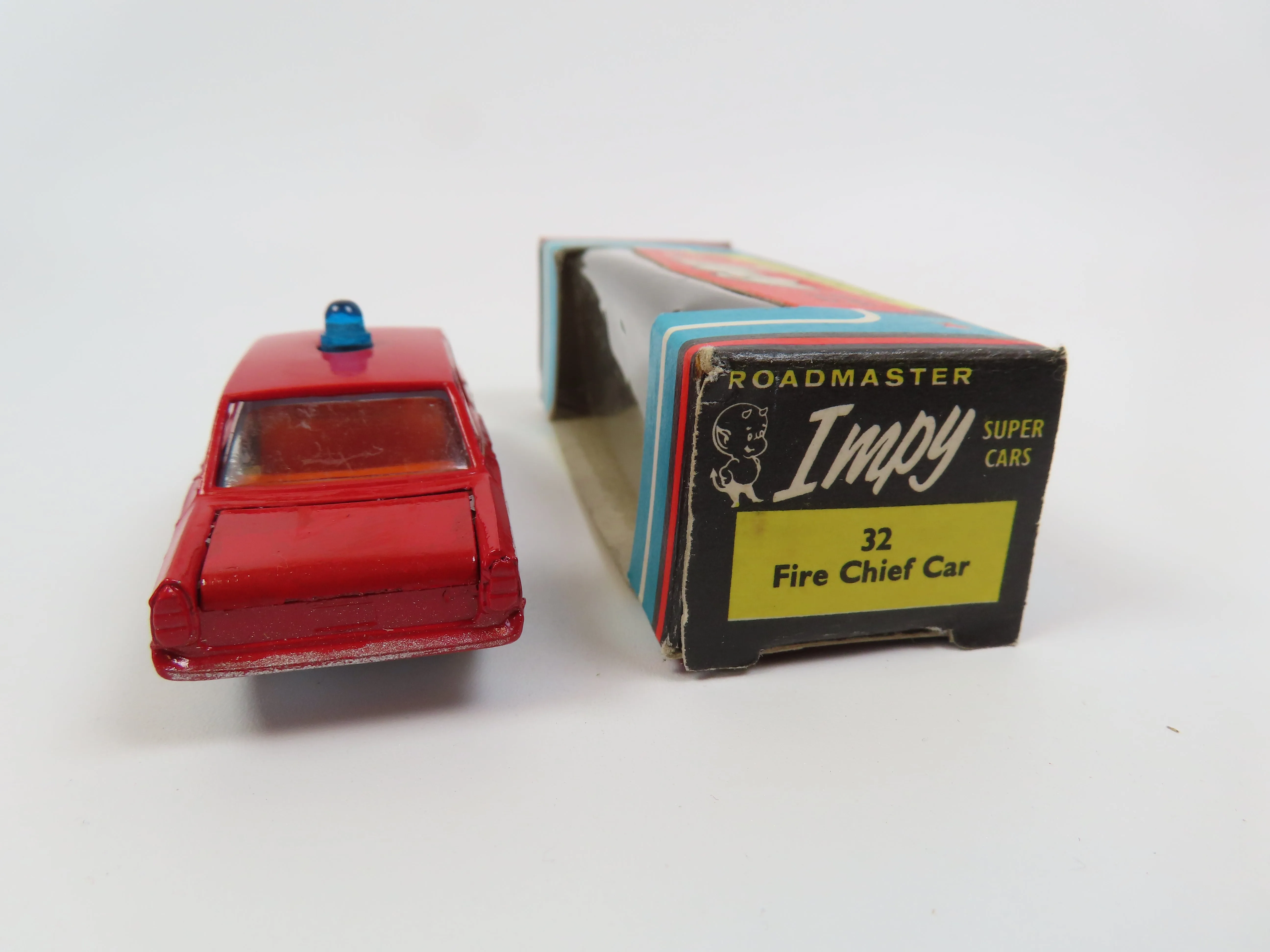 Impy Lone Star No.32 Fire Chief Car, 99% Mint/Boxed!