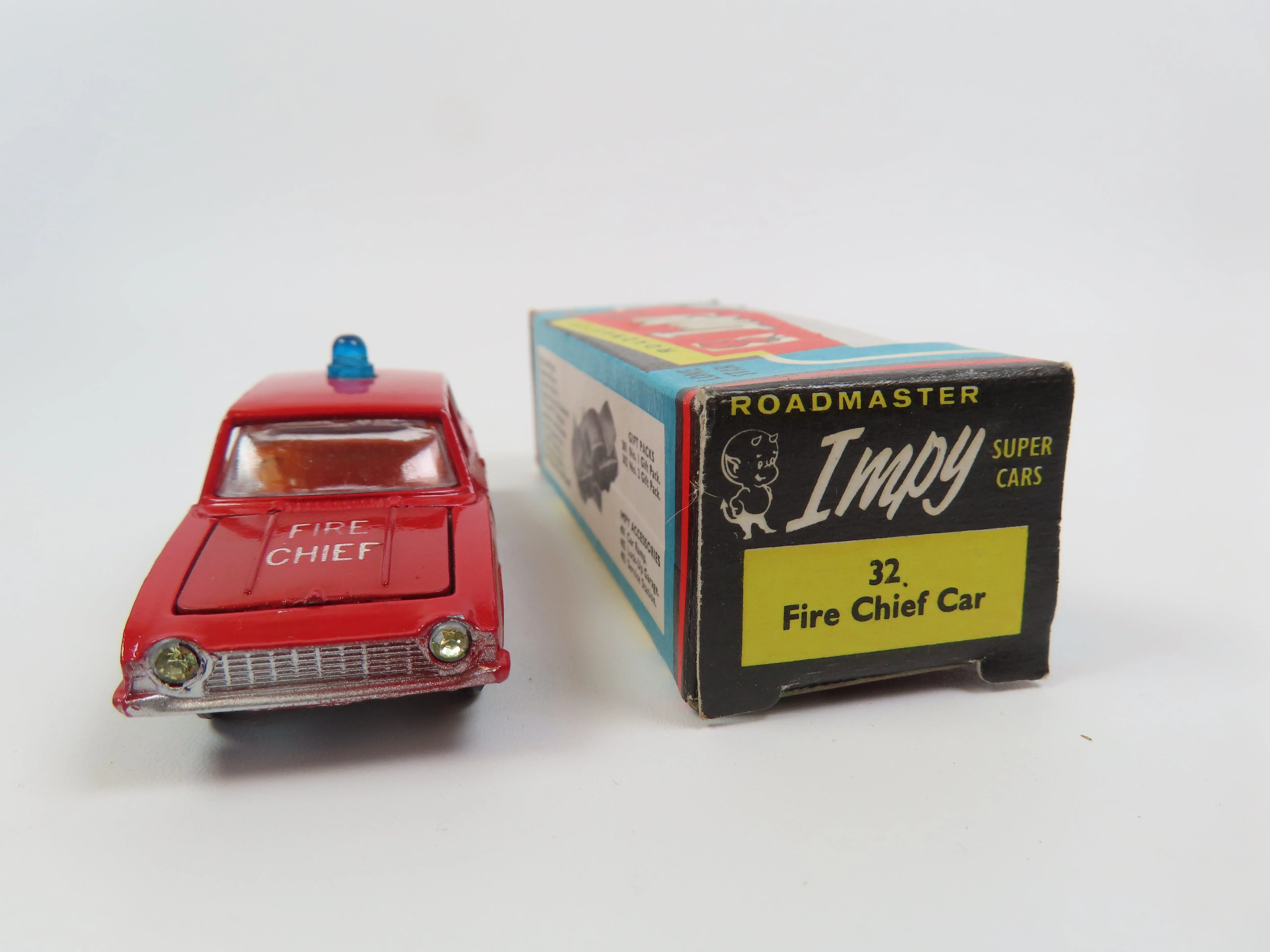 Impy Lone Star No.32 Fire Chief Car, 99% Mint/Boxed!