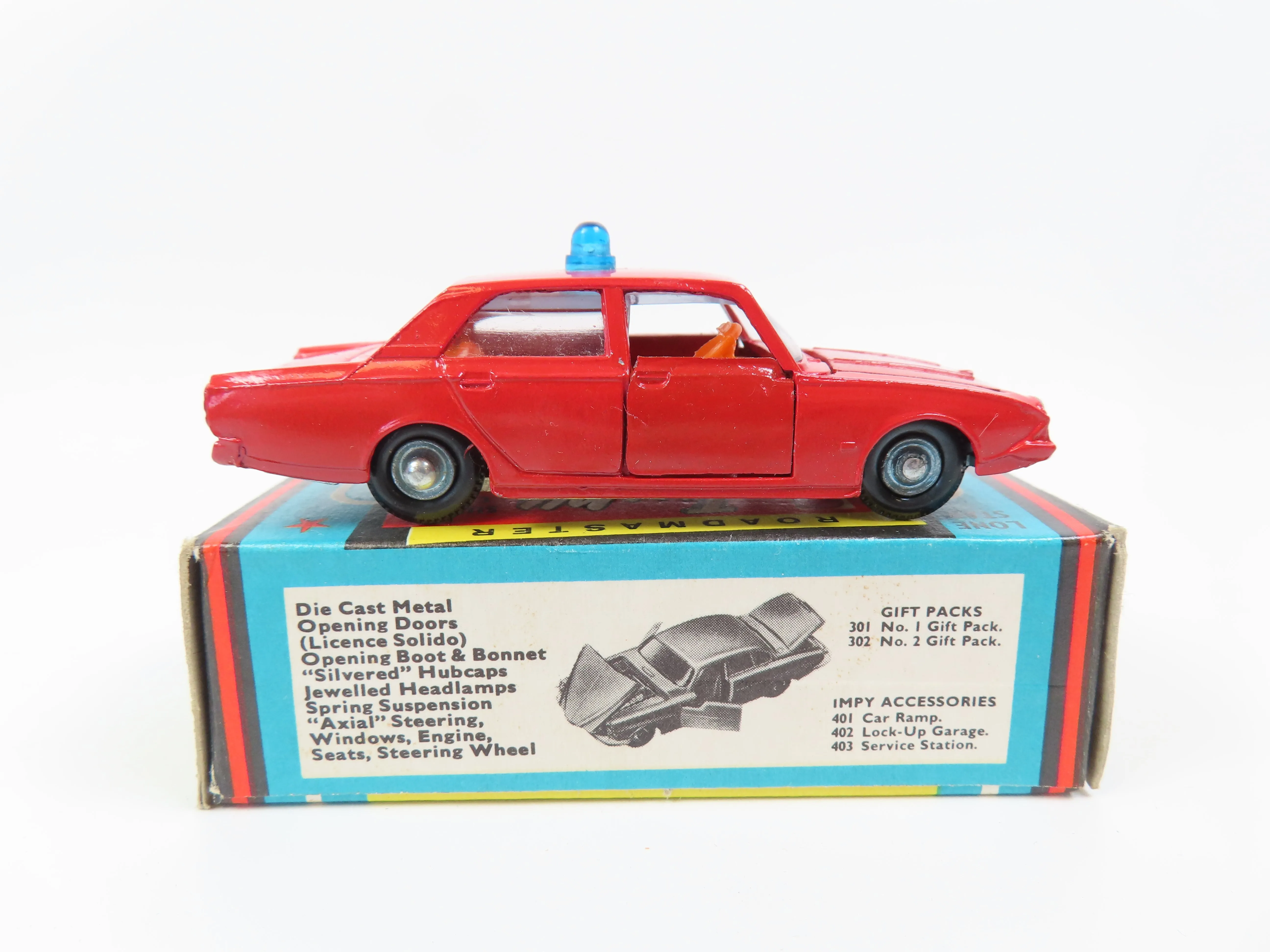 Impy Lone Star No.32 Fire Chief Car, 99% Mint/Boxed!