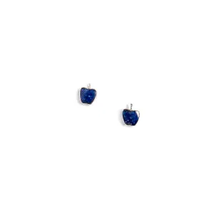 Lapis Lazuli Earrings Kuka | Handcrafted Artisan Work | From the Andes