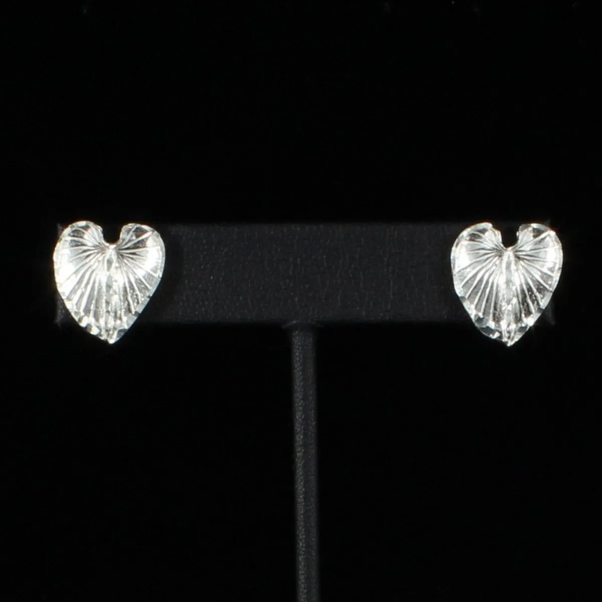 Large Anthurium Stopper Stud Earring
