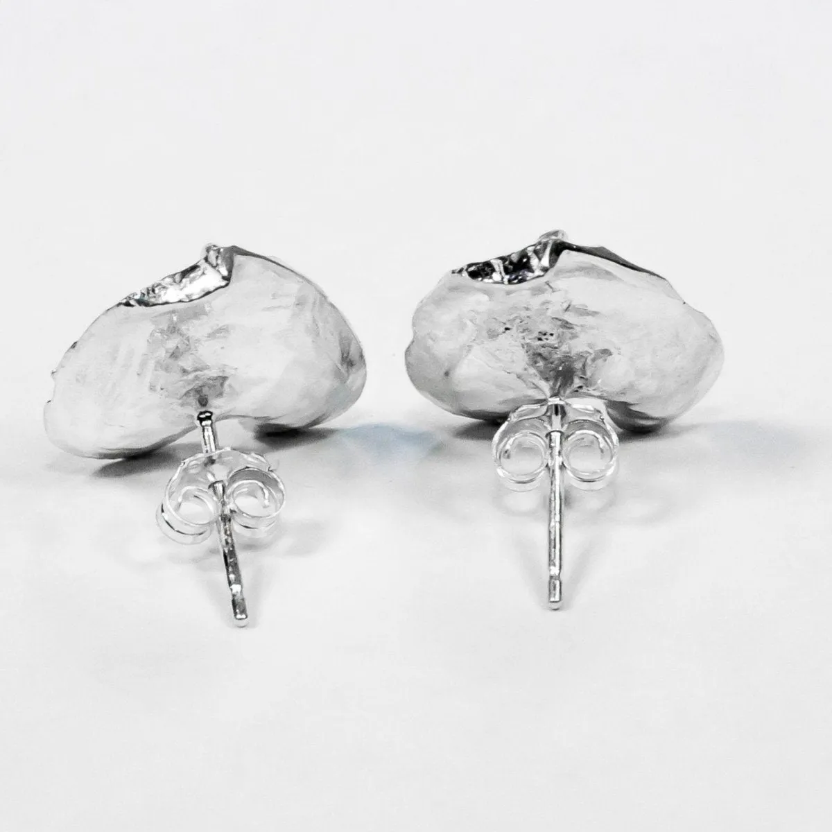 Large Anthurium Stopper Stud Earring