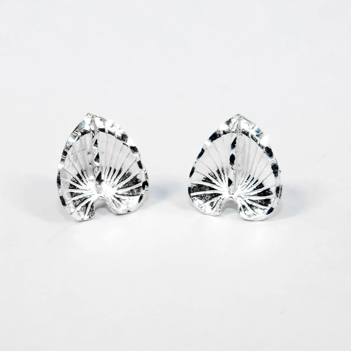 Large Anthurium Stopper Stud Earring