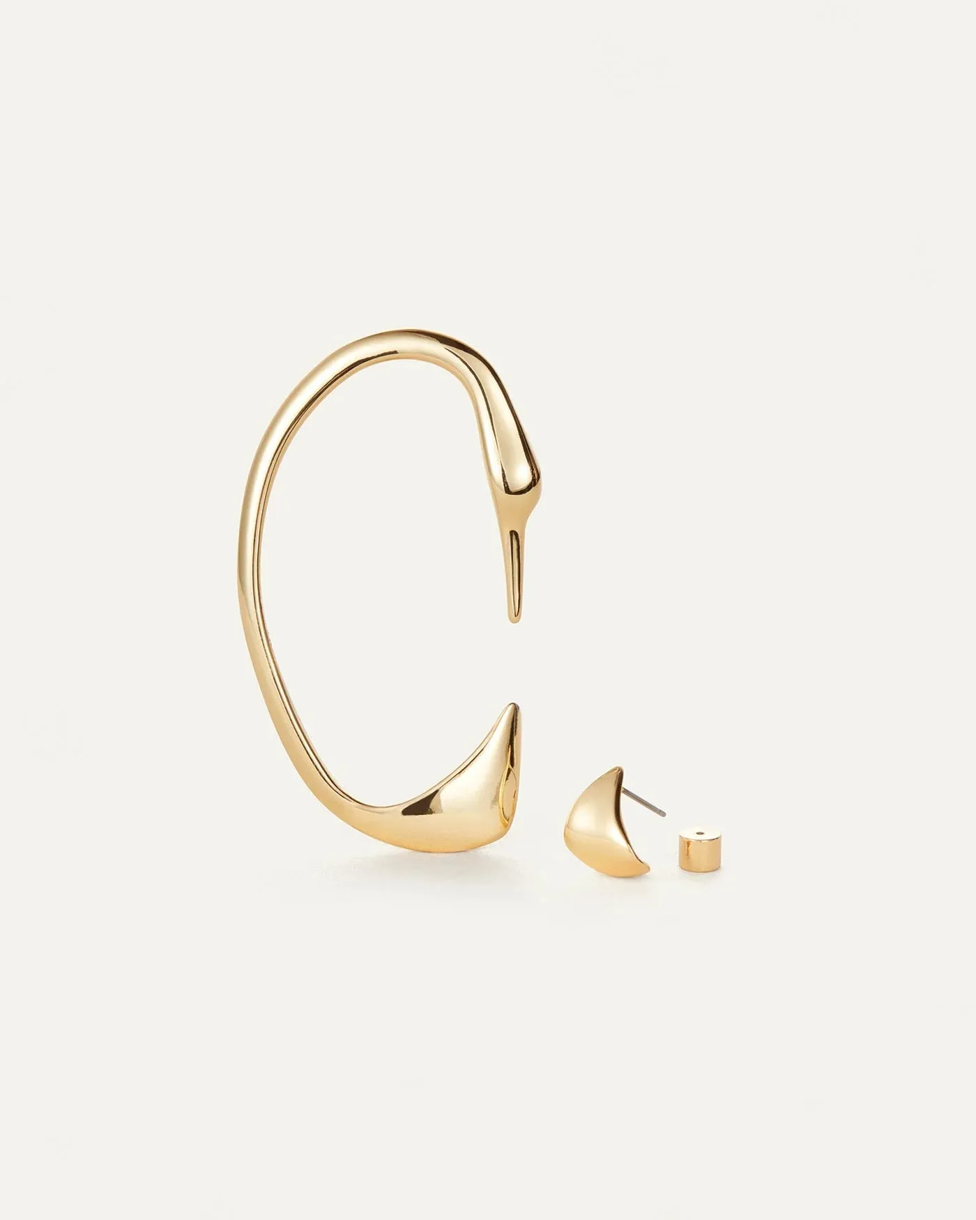 Lisieux Ear Cuff & Stud Set | Gold
