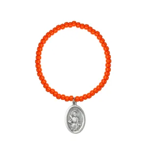 Little Saint Bracelet - Coral