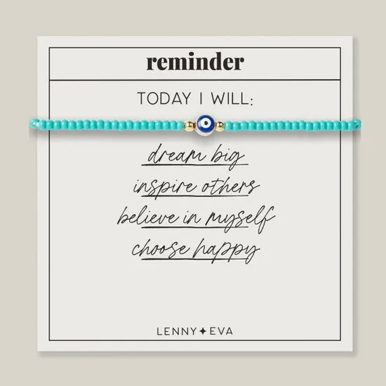 Maggie Bracelet - Evil Eye Turquoise