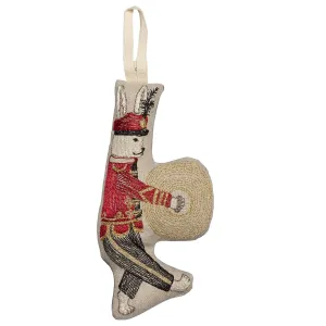 Marching Band Bunny Ornament
