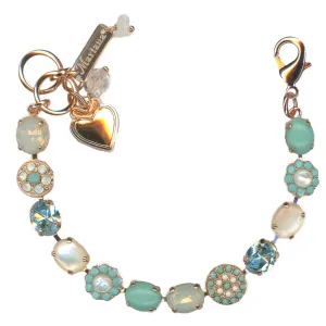 Medium Oval Elemental Bracelet in "Aegean Coast" *Custom*