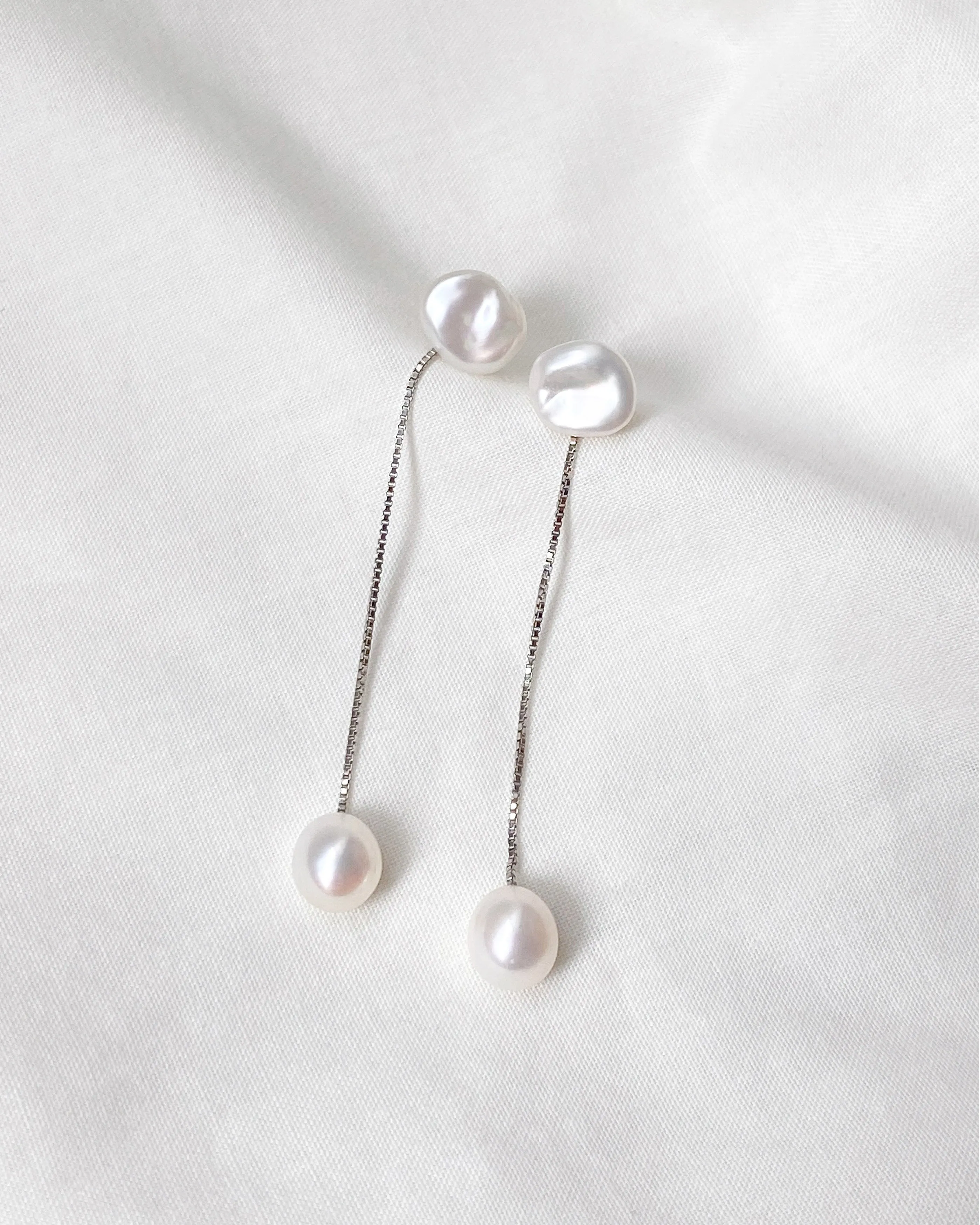 Menaka II Pearl Earrings