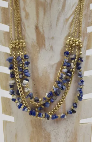 Natural Lapis Necklace