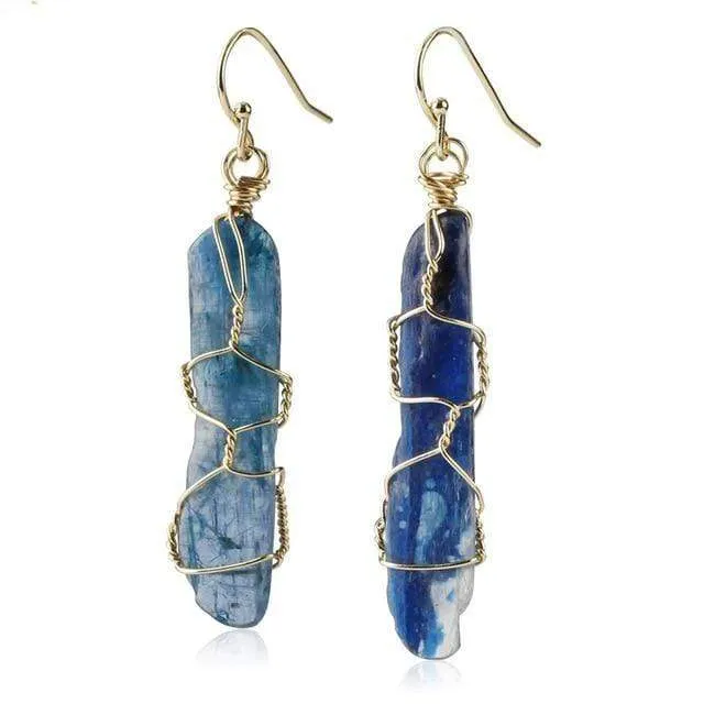 Natural Stone Irregular Shaped Earrings