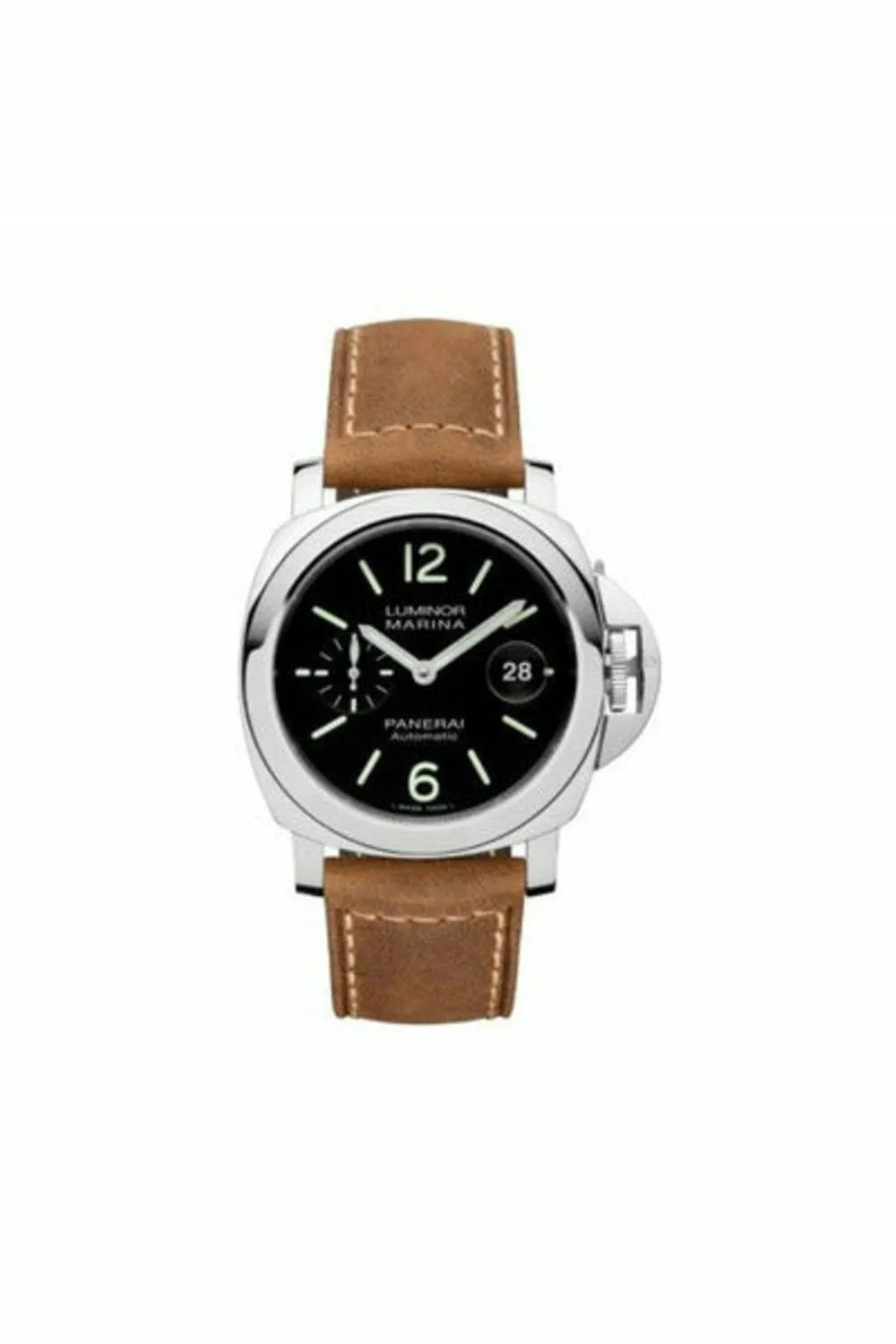 panerai luminor marina stainless steel 40mm men's watch ref. pam01048