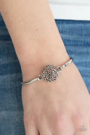 Paparazzi Bracelet ~ Filigree Fiesta - Silver