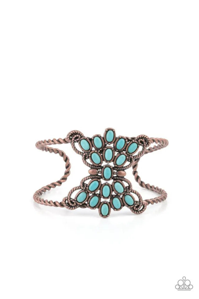 Paparazzi Bracelet ~ Pleasantly Plains - Copper