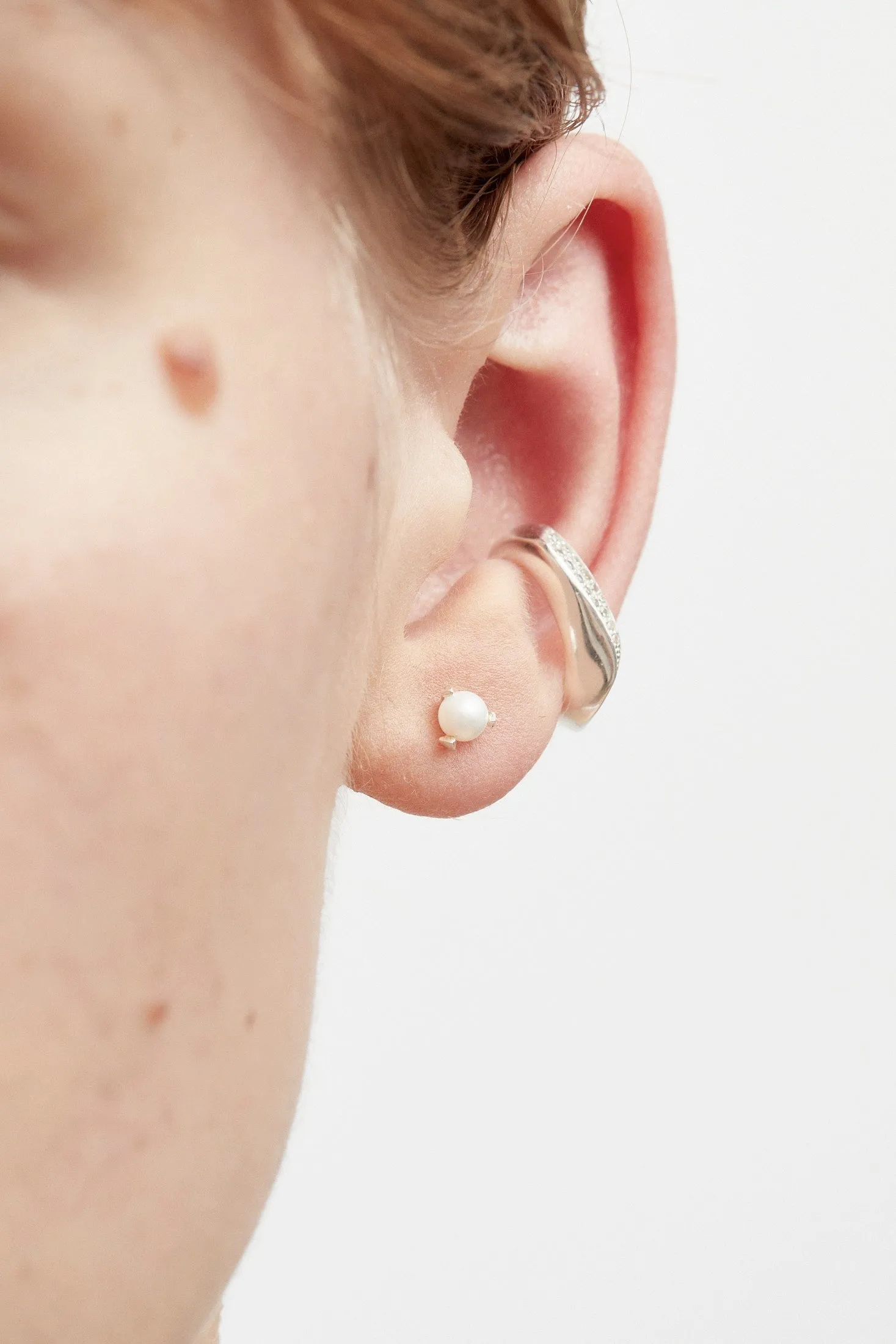 Pearled Stud Earring Mini
