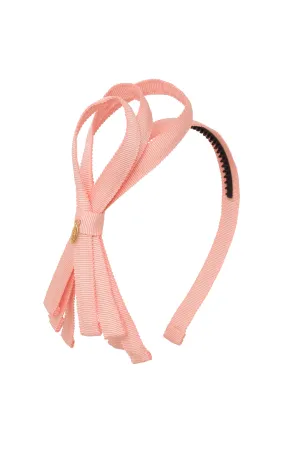 Petersham Loops Headband - Moonstone Peach
