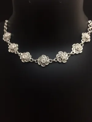 Pin wheel Choker