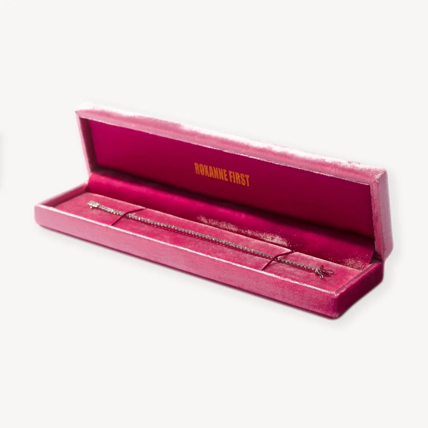 Pink Sapphire Tennis Bracelet