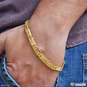 Popular Design Gold Plated Nawabi Bracelet for Men - Style D607