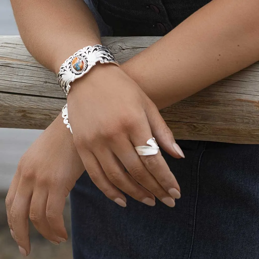 Prairie Duster Cuff Bracelet - Montana Silversmiths
