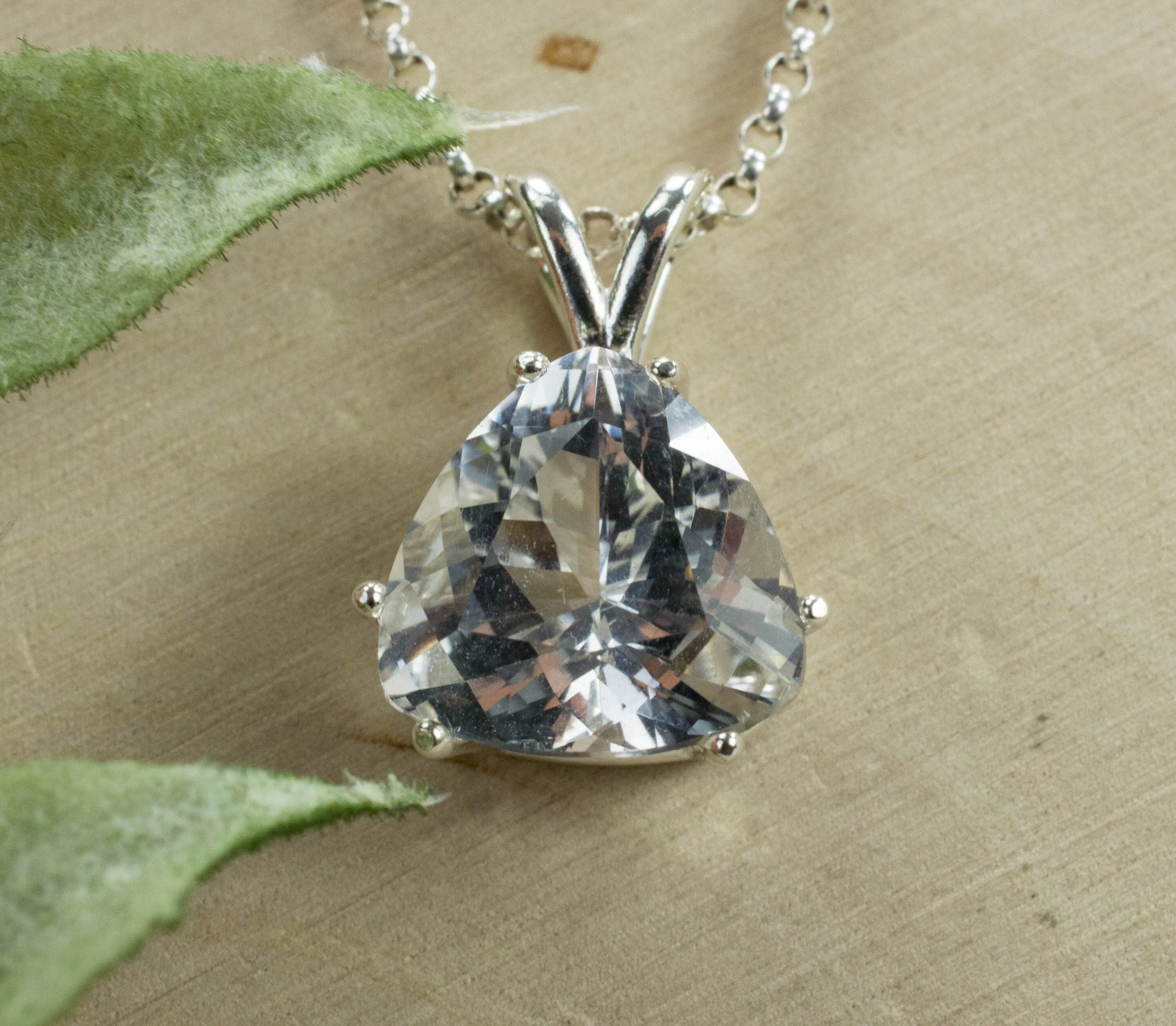 Quartz Pendant, Genuine Untreated Mondo Tanzanian Quartz