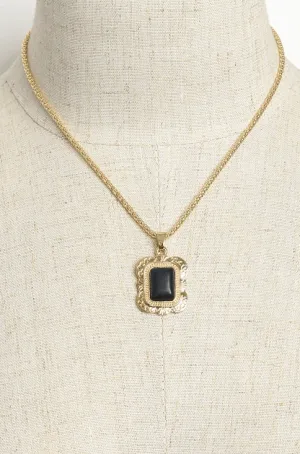 QUARTZ STONE NECKLACE & EARRING SET 2.0