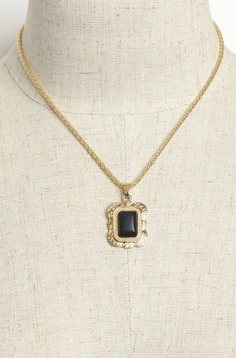 QUARTZ STONE NECKLACE & EARRING SET 2.0