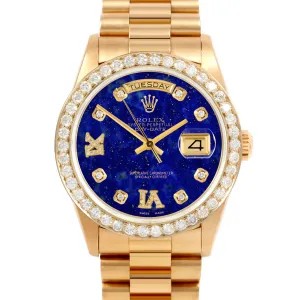 Rolex Day-Date 36mm | 18038-LPS-8DR69-25CT-PRS