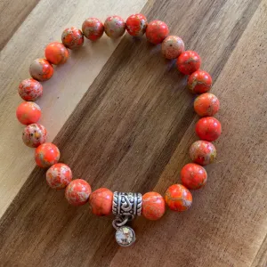 Sacral Chakra Creativity & Sexuality Imperial Jasper Bracelet