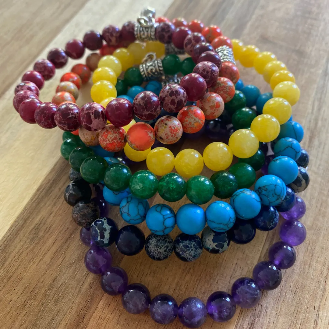 Sacral Chakra Creativity & Sexuality Imperial Jasper Bracelet