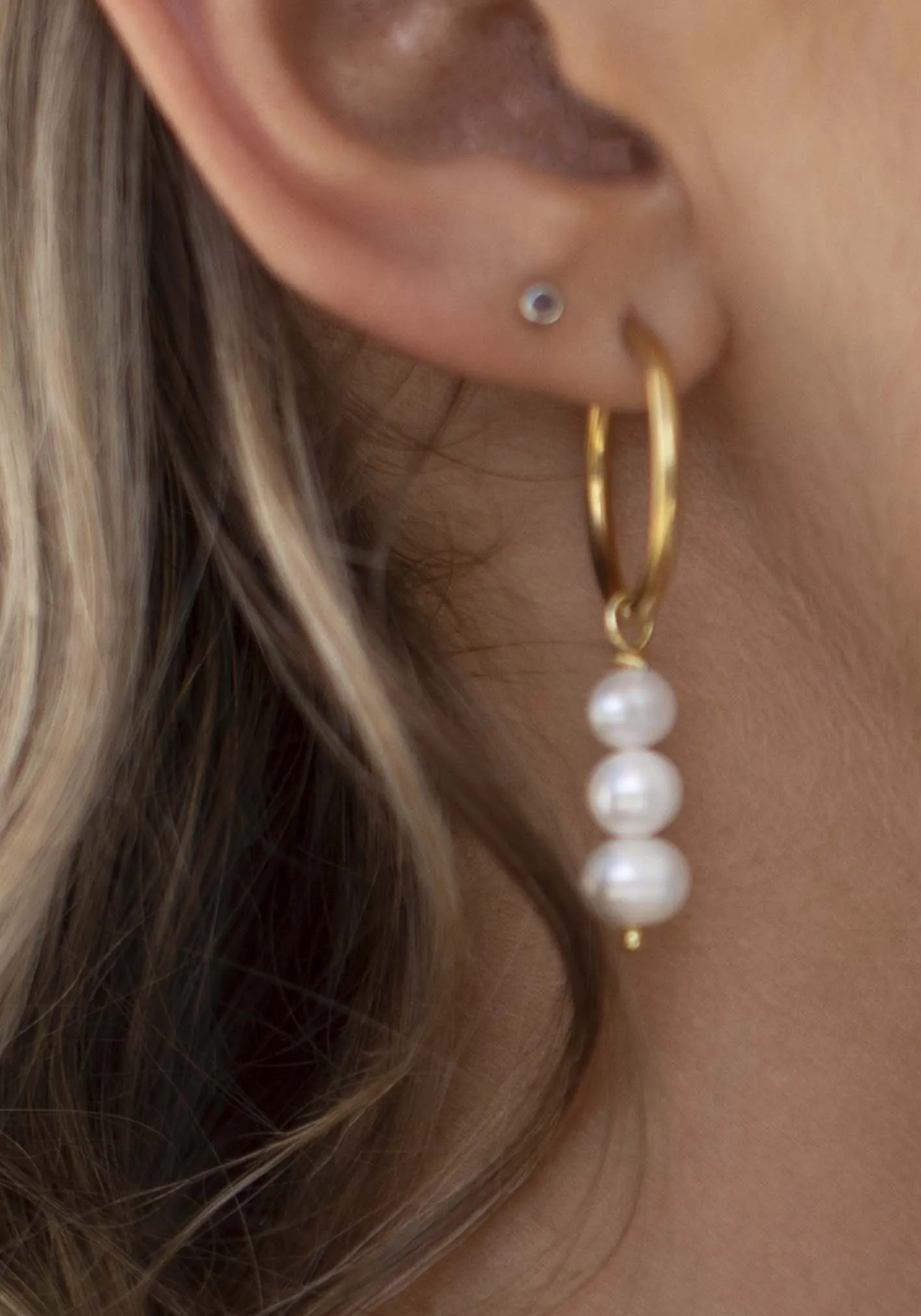 Sea Treasure Freshwater Pearl Earrings