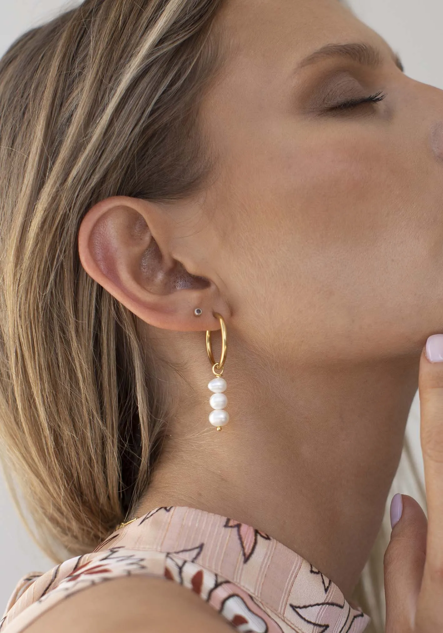 Sea Treasure Freshwater Pearl Earrings