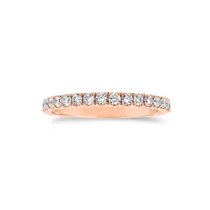 Slim Four Prong-Set Diamond Eternity Band