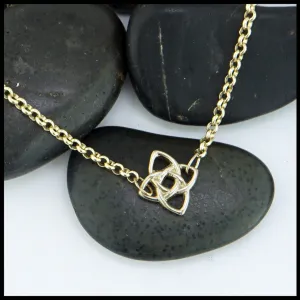 Starlight Knot Bracelet in Gold