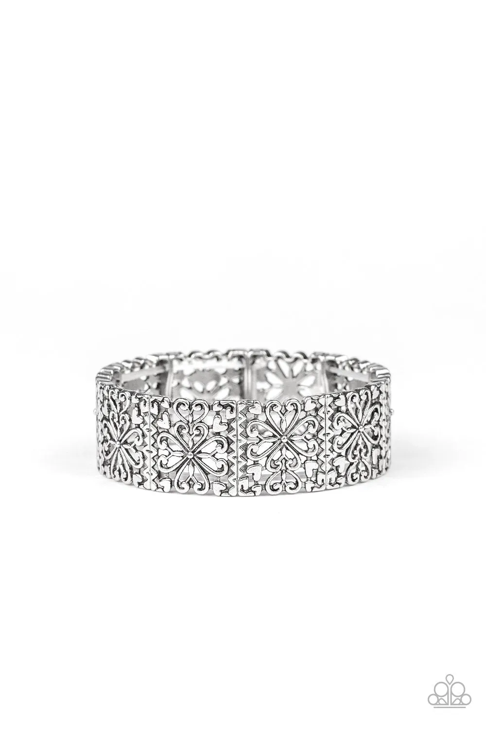 Summer Scandal - Silver - Paparazzi Accessories