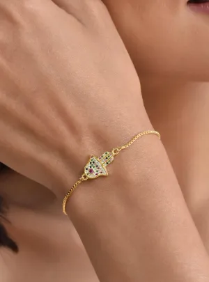 Vibes Hamsa Hand Bracelet