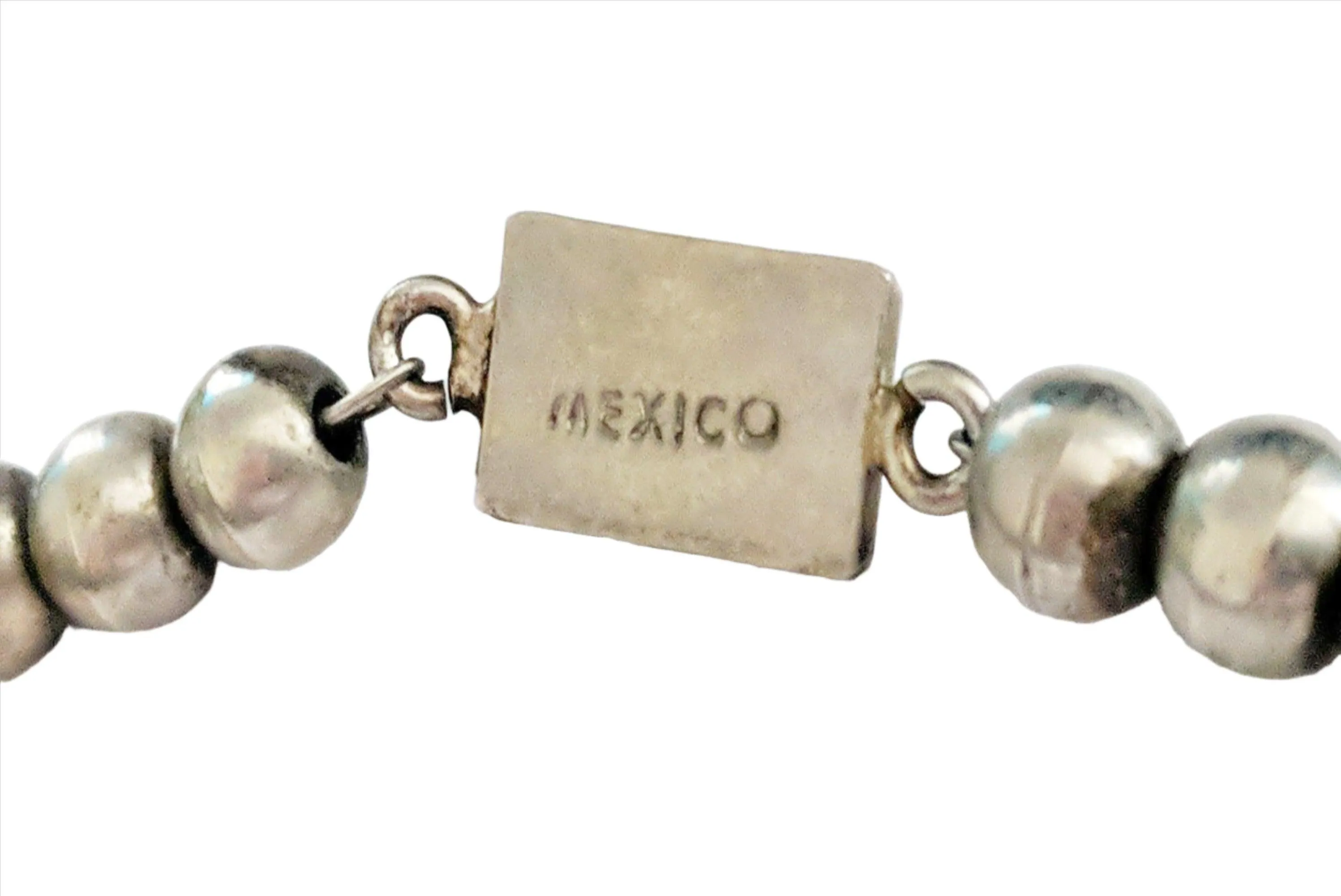 Vintage Ball Necklace from Mexico